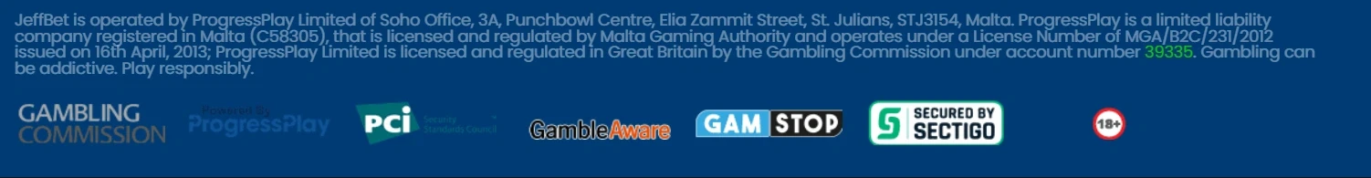 Jeff Bet Casino Safe Gambling Section