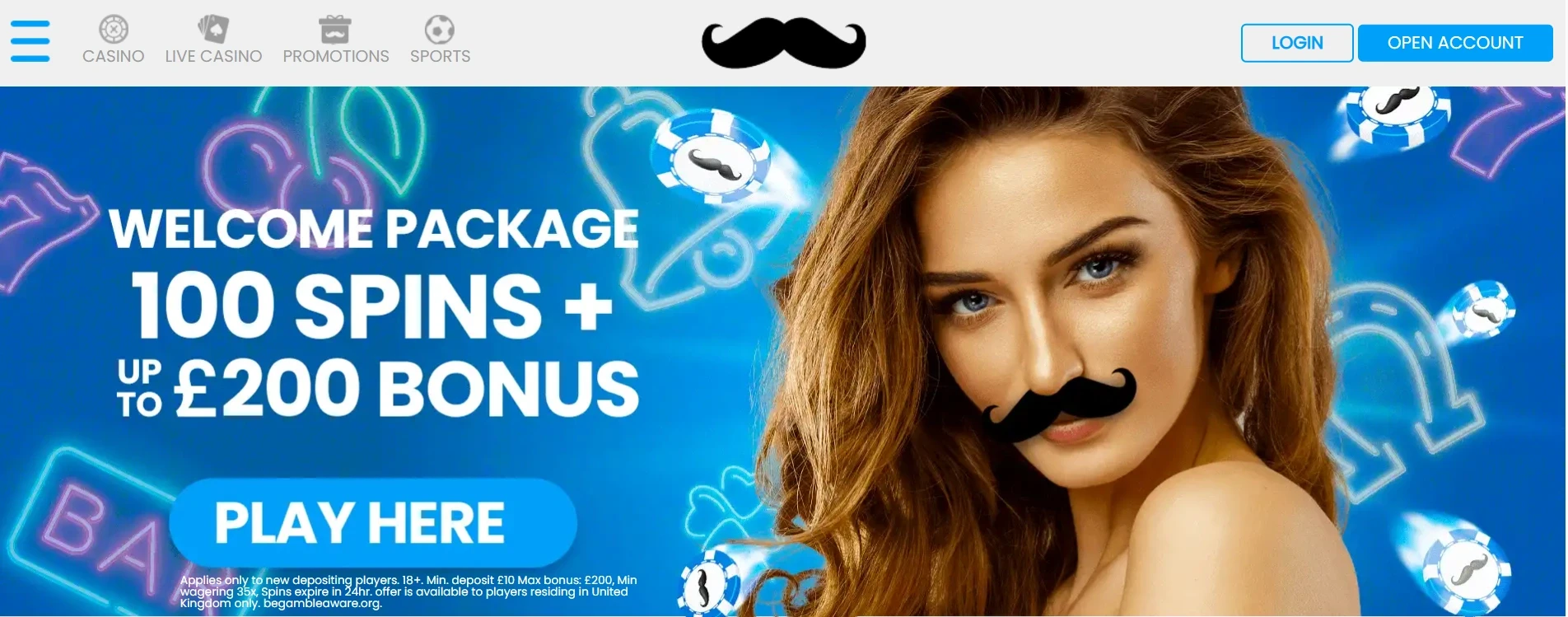 Mr Play UK Online Casino Main Page