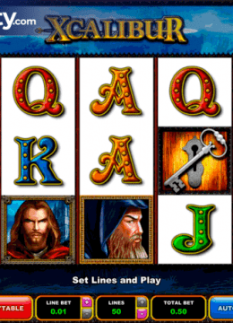 Xcalibur Slot by Microgaming