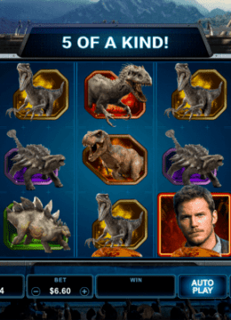 Jurassic World Slot by Microgaming