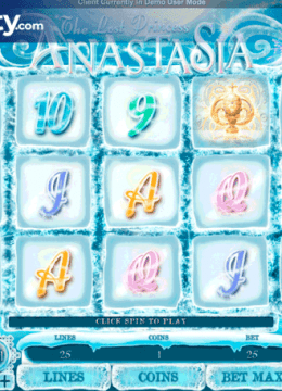 The Lost Princess Anastasia Slot by Microgaming