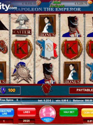Napoleon Slot by Portomaso Gaming