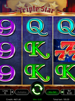 Triple Star Slot by Wazdan