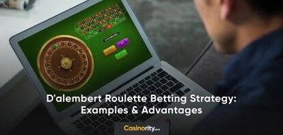 D'Alembert roulette betting strategy