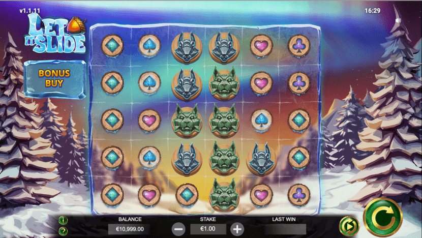 Let It Slide slot symbols