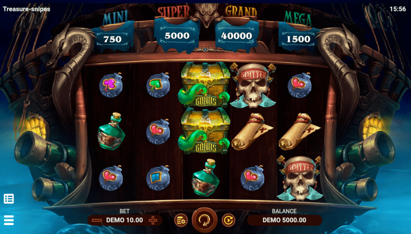 Treasure Snipes page