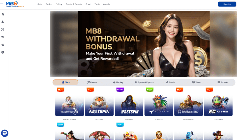 MB8 Online Casino SG