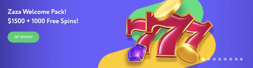 Zaza casino: welcome bonus