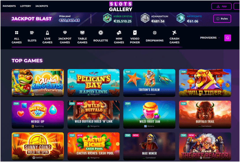Slots Gallery Casino SA