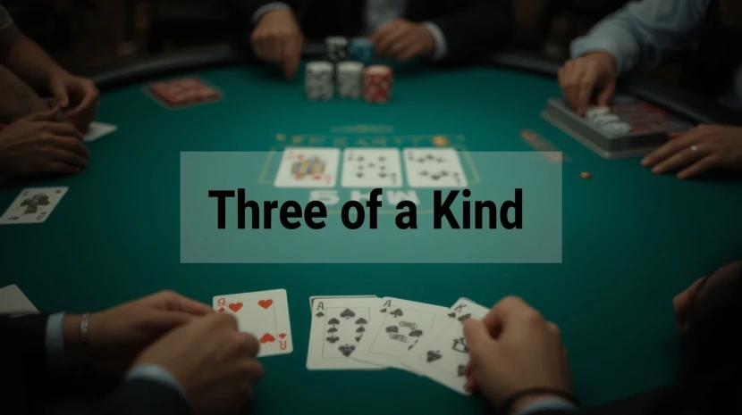 Three of a Kind in poker