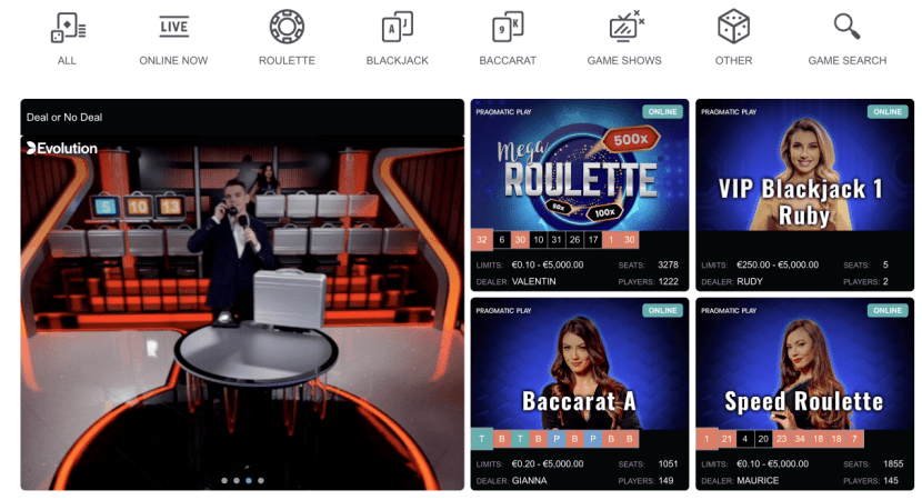 Conquestador: live games